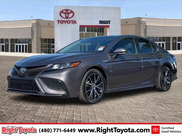 used 2021 Toyota Camry car, priced at $22,001