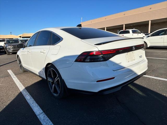 used 2024 Honda Accord Hybrid car, priced at $26,308