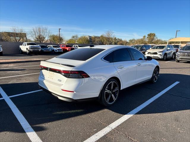 used 2024 Honda Accord Hybrid car, priced at $26,308