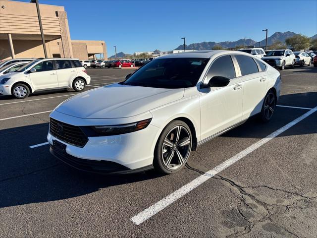 used 2024 Honda Accord Hybrid car, priced at $26,308