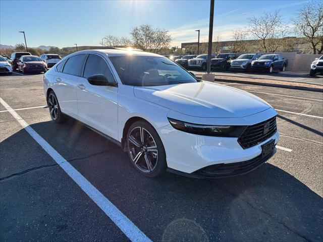 used 2024 Honda Accord Hybrid car, priced at $26,308