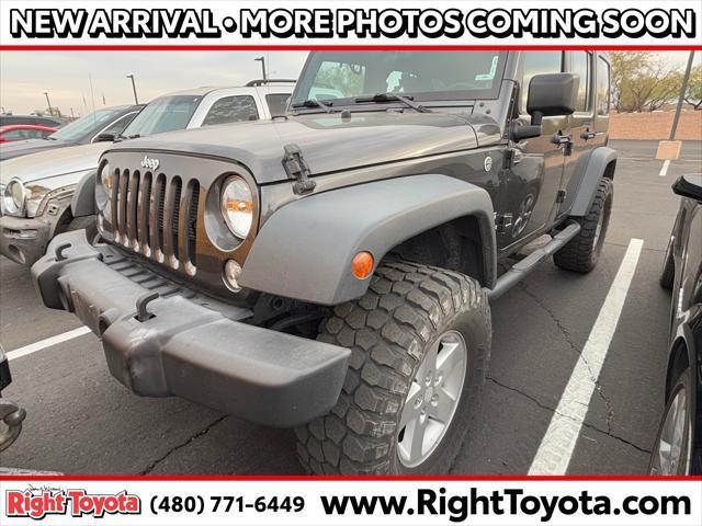 used 2017 Jeep Wrangler Unlimited car, priced at $18,776