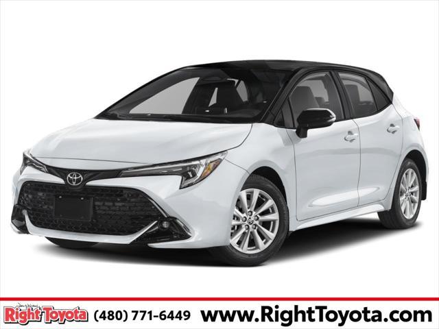 new 2025 Toyota Corolla Hatchback car, priced at $26,457