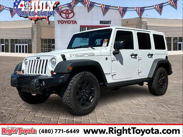 used 2013 Jeep Wrangler Unlimited car, priced at $21,917