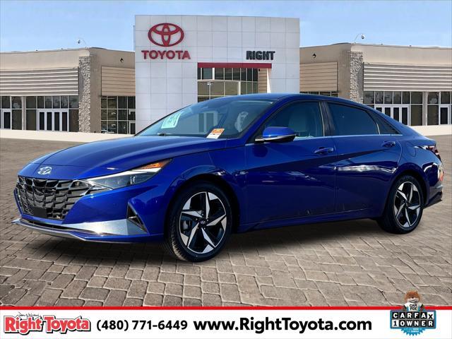 used 2023 Hyundai Elantra car, priced at $19,420