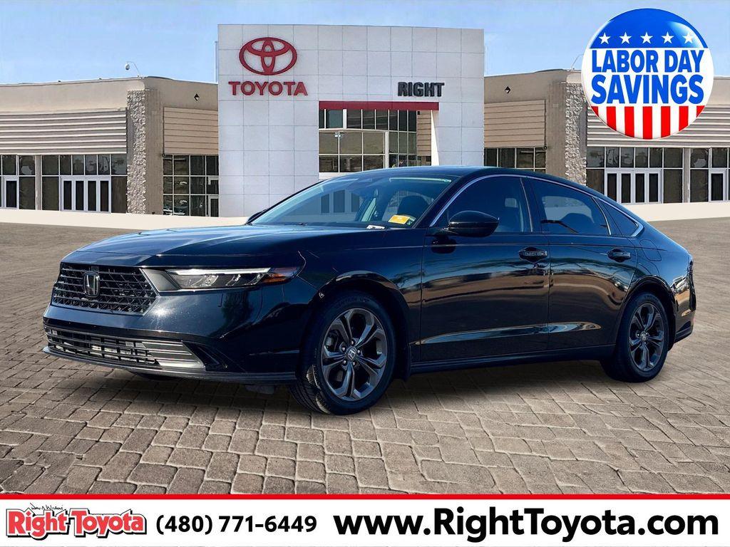 used 2023 Honda Accord car, priced at $22,737