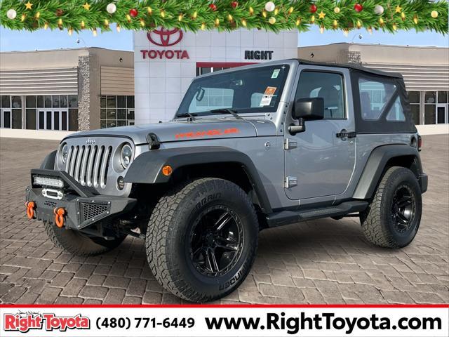 used 2017 Jeep Wrangler car, priced at $17,874