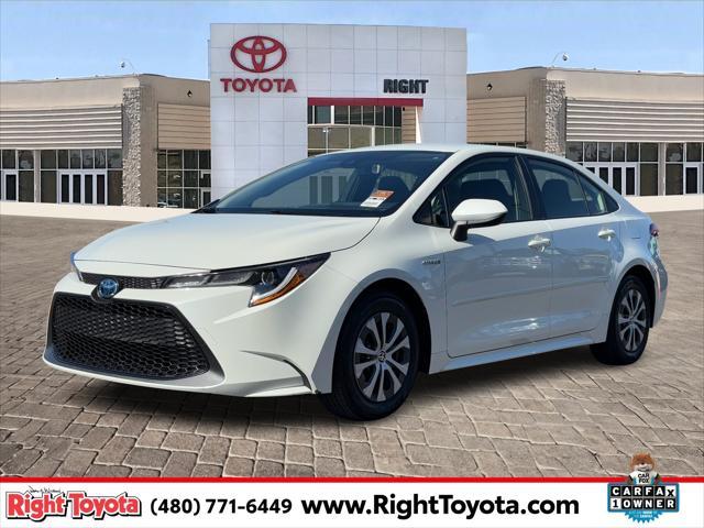 used 2021 Toyota Corolla Hybrid car, priced at $20,877