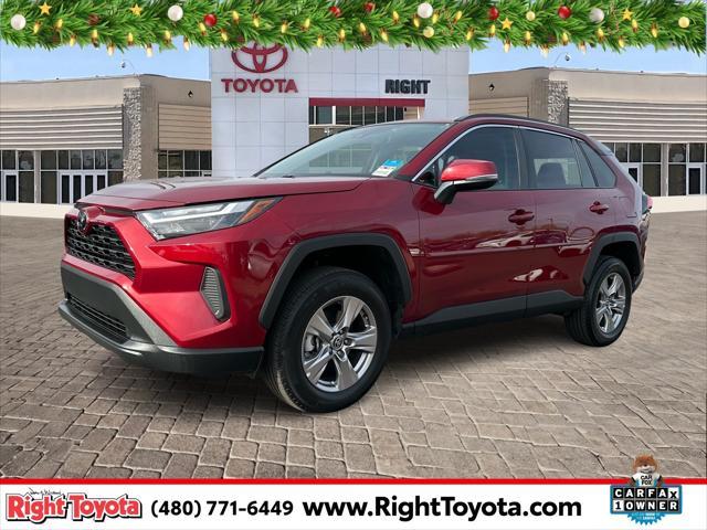 used 2022 Toyota RAV4 car, priced at $29,277