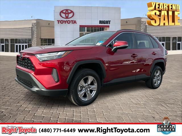 used 2022 Toyota RAV4 car, priced at $29,277