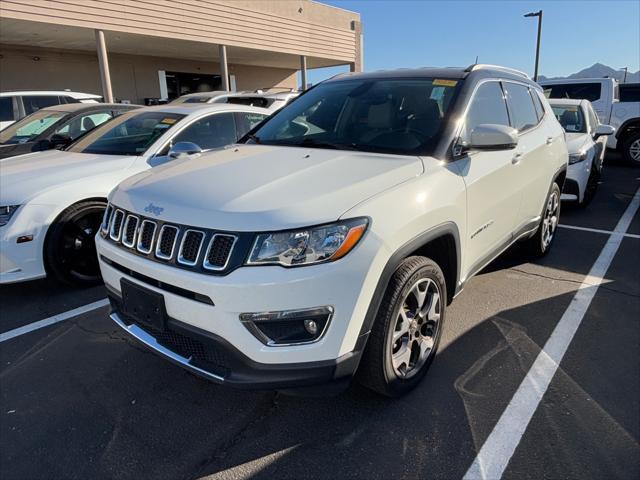 used 2018 Jeep Compass car, priced at $14,653