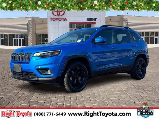 used 2021 Jeep Cherokee car, priced at $18,977