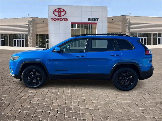 used 2021 Jeep Cherokee car, priced at $18,977