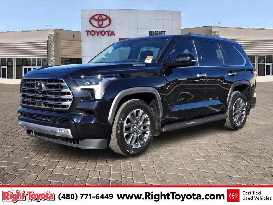 used 2024 Toyota Sequoia car, priced at $74,677