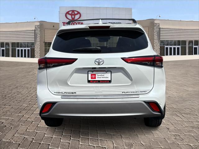 used 2023 Toyota Highlander car, priced at $41,583