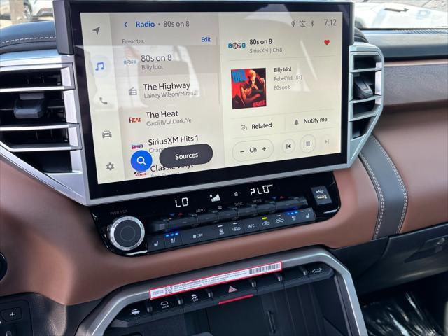 new 2025 Toyota Tundra car, priced at $68,033