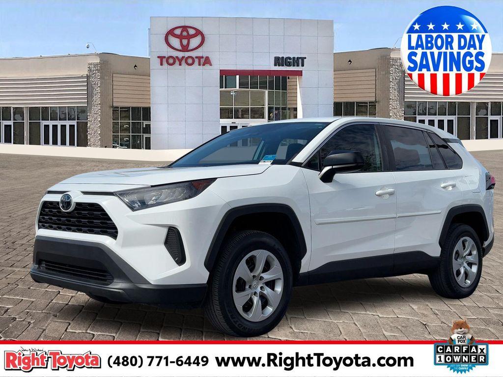 used 2022 Toyota RAV4 car, priced at $24,877