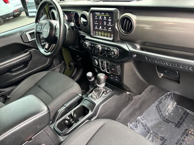 used 2021 Jeep Wrangler Unlimited car, priced at $26,954