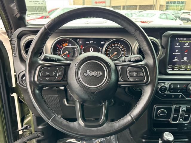 used 2021 Jeep Wrangler Unlimited car, priced at $26,954