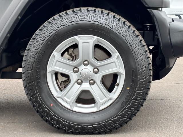 used 2021 Jeep Wrangler Unlimited car, priced at $26,954