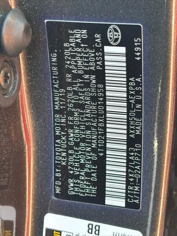 used 2020 Toyota Avalon Hybrid car, priced at $35,037