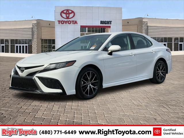 used 2022 Toyota Camry car, priced at $21,708