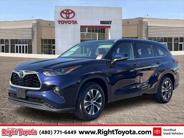 used 2022 Toyota Highlander car, priced at $29,945