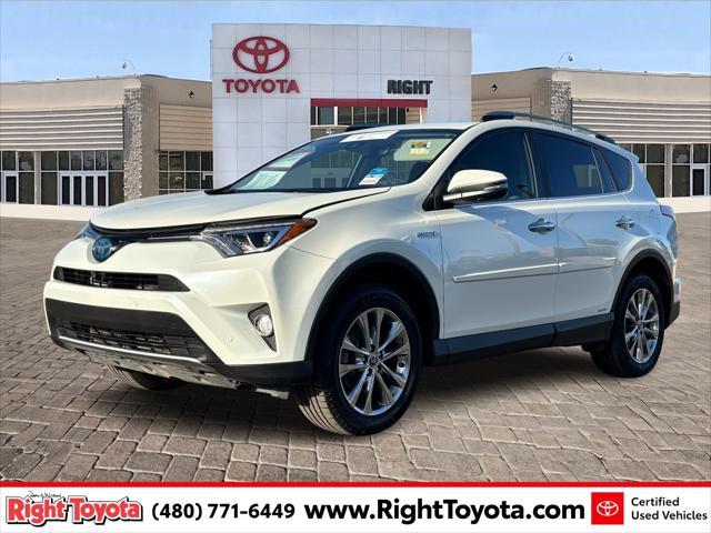 used 2018 Toyota RAV4 Hybrid car, priced at $23,657