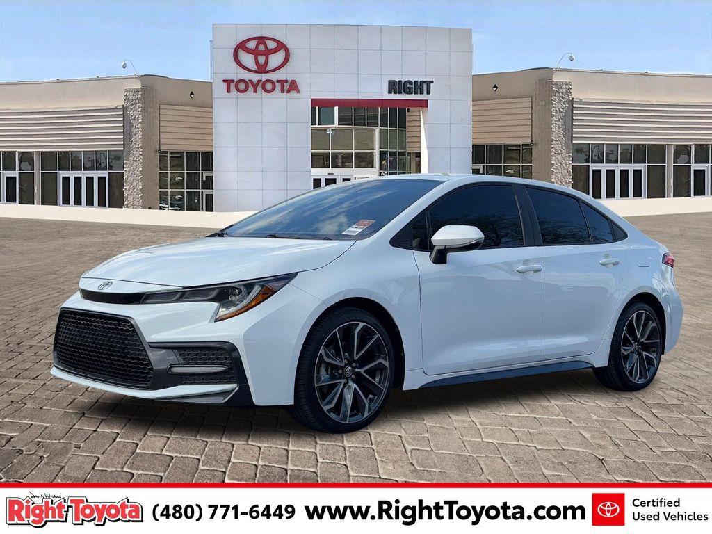 used 2020 Toyota Corolla car, priced at $19,154