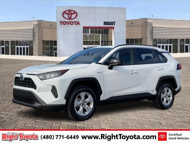 used 2020 Toyota RAV4 Hybrid car, priced at $23,977