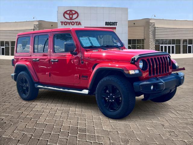 used 2021 Jeep Wrangler Unlimited car, priced at $35,612