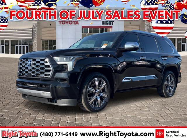 used 2023 Toyota Sequoia car, priced at $64,156