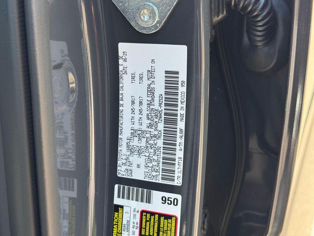 new 2025 Toyota Tacoma car, priced at $45,270