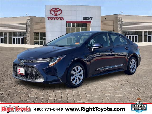 used 2021 Toyota Corolla car, priced at $17,581