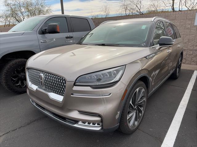 used 2021 Lincoln Aviator car, priced at $36,981