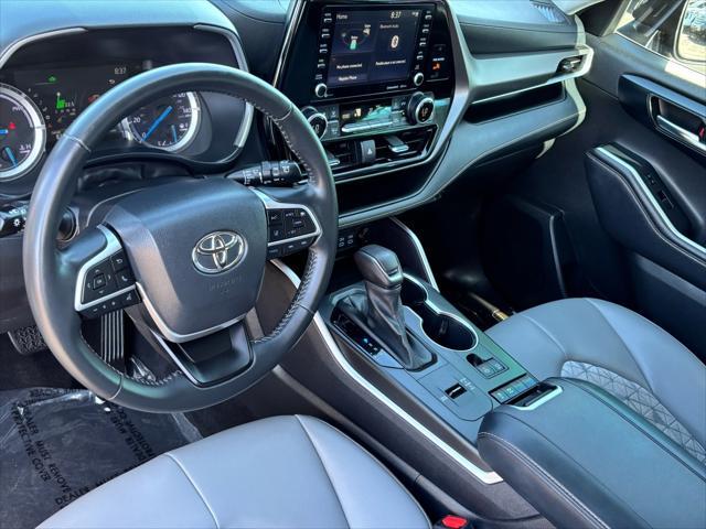 used 2022 Toyota Highlander Hybrid car, priced at $39,854