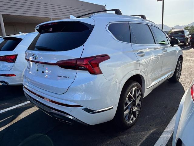 used 2021 Hyundai Santa Fe car, priced at $29,863