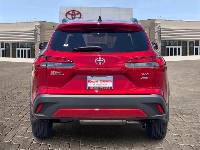 new 2025 Toyota Corolla Cross car, priced at $33,037