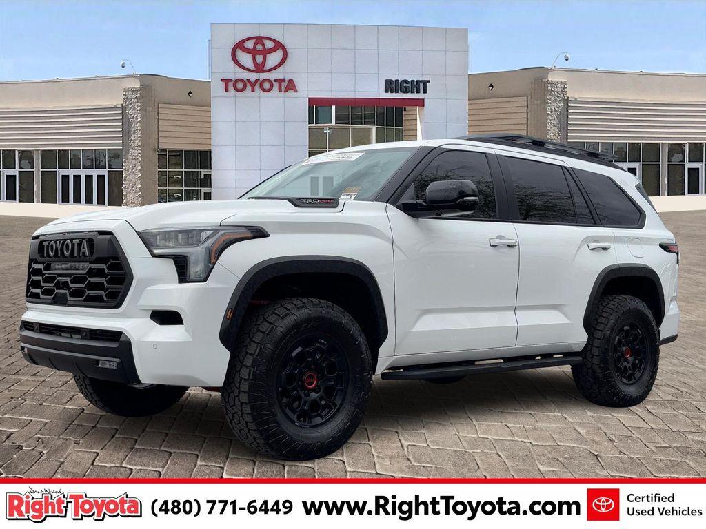used 2025 Toyota Sequoia car, priced at $83,855