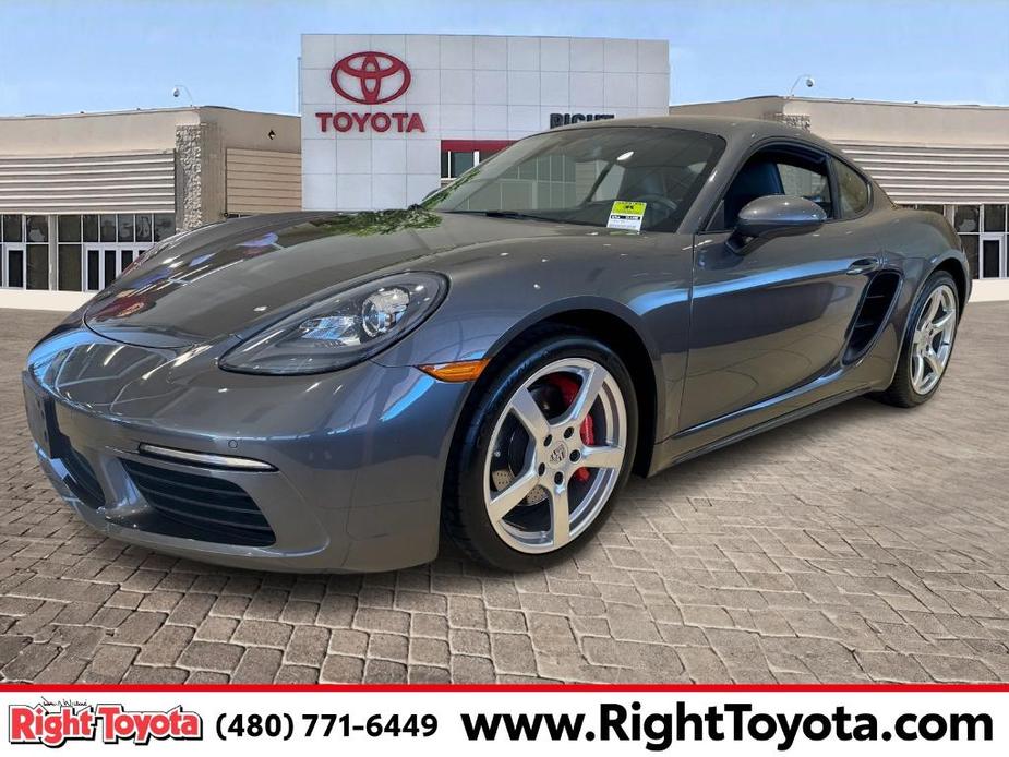 used 2017 Porsche 718 Cayman car, priced at $57,865