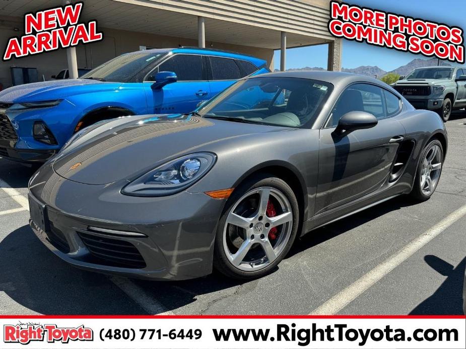used 2017 Porsche 718 Cayman car, priced at $59,865