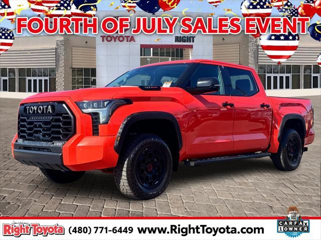 used 2023 Toyota Tundra Hybrid car, priced at $55,445