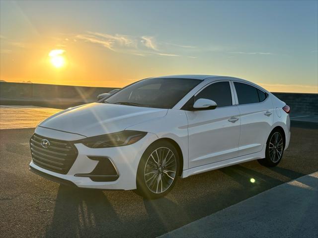 used 2018 Hyundai Elantra car, priced at $11,987