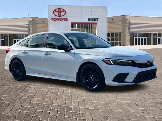 used 2022 Honda Civic car, priced at $24,795