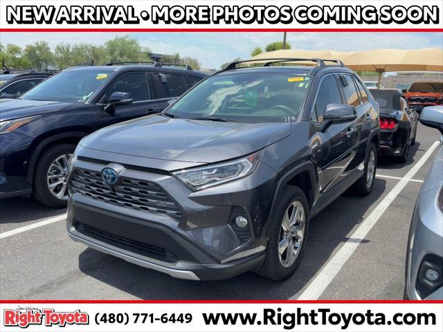 used 2020 Toyota RAV4 Hybrid car, priced at $31,077
