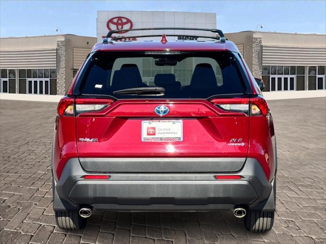 used 2022 Toyota RAV4 Hybrid car, priced at $34,154