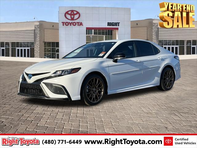 used 2024 Toyota Camry Hybrid car, priced at $29,583