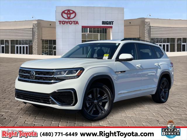 used 2021 Volkswagen Atlas car, priced at $24,577