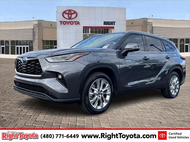 used 2021 Toyota Highlander Hybrid car, priced at $38,680