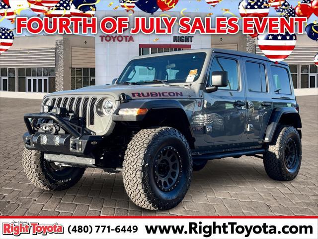 used 2021 Jeep Wrangler Unlimited car, priced at $35,197